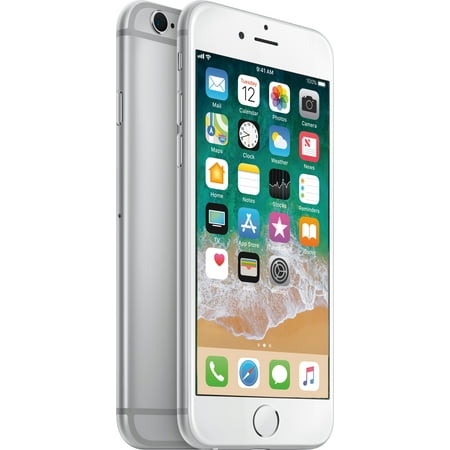Used Apple iPhone 6 A1549 16GB Silver GSM Unlocked (AT&T/T-Mobile Compatible) 4.7" Smartphone (Used Like New)