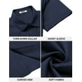thumbnail image 5 of COOFANDY Short Sleeve Dress Shirt for Men Business Casual Button Down Shirt, 5 of 6