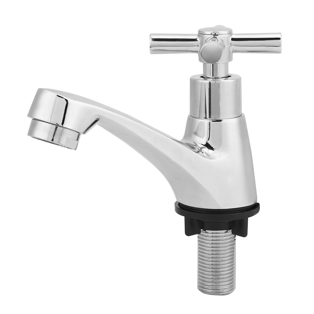 LYUMO G1/2in Thread Kitchen Faucet Zinc Alloy Washing Machine Sink Basin Single Handle Faucet