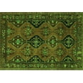 thumbnail image 1 of Ahgly Company Indoor Rectangle Persian Green Traditional Area Rugs, 7' x 9', 1 of 1