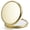 Gold, variant on Compact Mirror Bulk Pack of 6 Double-Sided 1X and 2X Magnifying Metal Makeup Mirrors Round Silver Vanity Mirrors