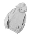 thumbnail image 2 of Sonducket Unisex Womem Hombres Algodón Color sólido Sudadera con cordón Sudadera con capucha Camisetas gris claro 3XL Sonducket AP000776-70, 2 of 6