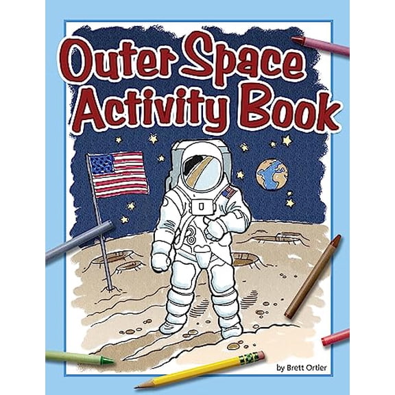 Pre-Owned Outer Space Activity Book (Color and Learn), 9781591937081, 1591937086, Paperback, Illustrated edition