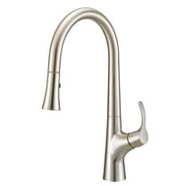 Danze D454422SS Antioch Single Handle Pull-Down Kitchen Faucet with Snapback Retraction, Stainless Steel