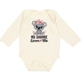 thumbnail image 3 of Inktastic My Gammie Loves Me Granddaughter Bear Girls Long Sleeve Baby Bodysuit, 3 of 5