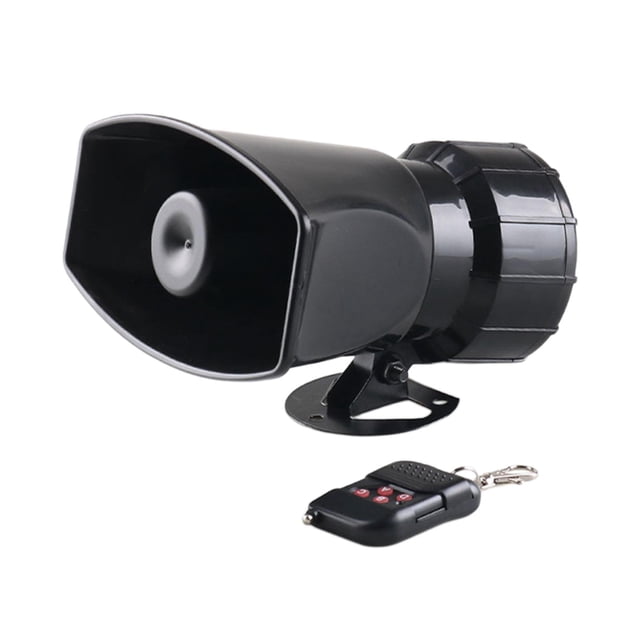 Altavoz de Alarma Hugo para Coche 12V Inalámbrico Sonido de 7 Tonos