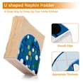 thumbnail image 5 of Yayeee Napkin Holder for Table Kitchen Paper Tissue Organization, Blue Abstract, 5 of 8