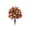 🔥 Multicolor_Hot#1527, variant on Artificial Rose Flowers Outdoor Ground Planting, Faux Spring Summer Floral Decor for Garden, Patio, Porch, Courtyard, Durable Plastic Plants for All Season Outdoor Landscaping and Easy