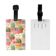 thumbnail image 2 of Junzan Luggage Tag For Suitcase High Detail Succulent Print Luggage Tag With Id Privacy Cover For Suitcase Travel Bag, 2 of 7