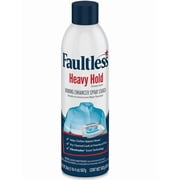 Faultless Heavy Hold Ironing Enhancer Spray Starch Professional Crisp Finish