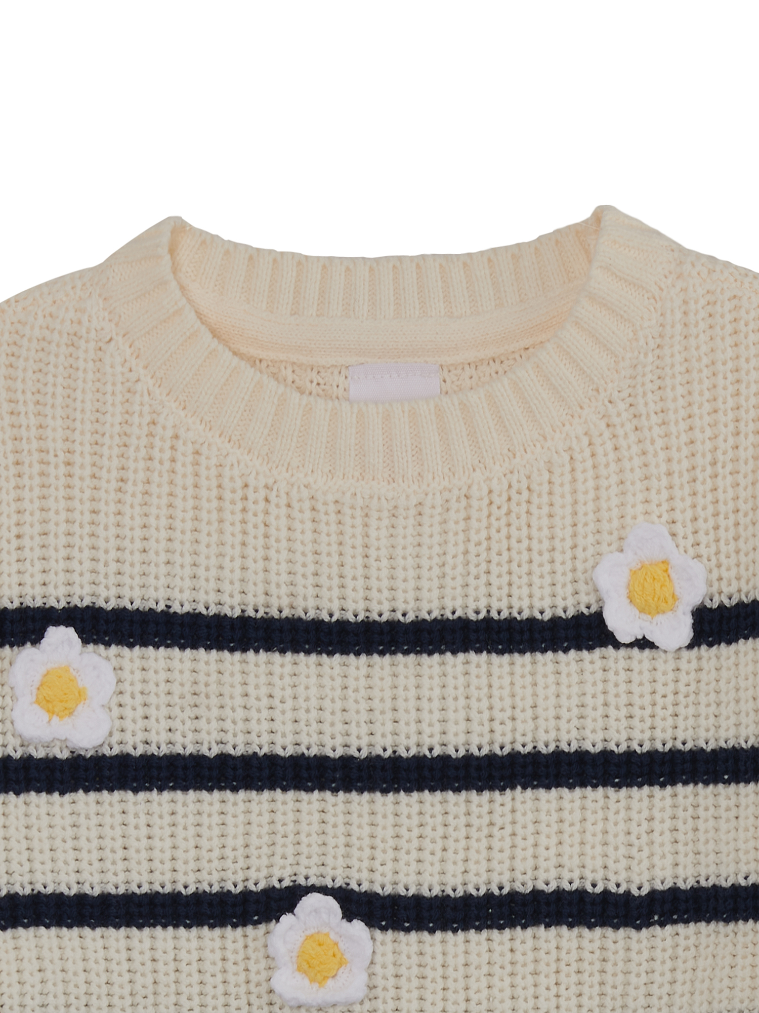 Wonder Nation Girls Embellished Sweater, Sizes 4-18 & Plus