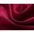thumbnail image 4 of Gorgeous Home Linen 1 Piece Mira Faux Silk Semi-Sheer Bronze Grommet Curtain 55" x 63", Burgundy, 4 of 5