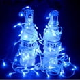 thumbnail image 3 of LED Christmas Lights Indoor Outdoor, 33 Feet 100 LED 8 Modes Waterproof Fairy String Lights, Christmas Twinkle Lights for Garden, Yard, Party, Holiday, Xmas Tree Decorations (Blue, 10M-(100LED)), 3 of 13