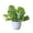 Type 4, variant on Mini Potted Fake Plants Artificial Plastic Foliage Plants for Home Office Desk Farmhouse Room Decor