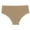 AM13_Complexion, variant on Women's Seamless Underwear No Show Stretchy Panties Wavy Side Full Coverage Briefs Complexion L