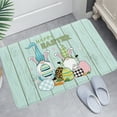 thumbnail image 4 of Easter Kitchen Rugs Easter Egg Gnome Kitchen Rug Anti-Fatigue Washable Cushioned Standing Non Slip Kitchen Mat Runner Floor Comfort Mat Area Rug for Kitchen Bathroom Laundry Room, 23.6 x 15.7 Inch, 4 of 7