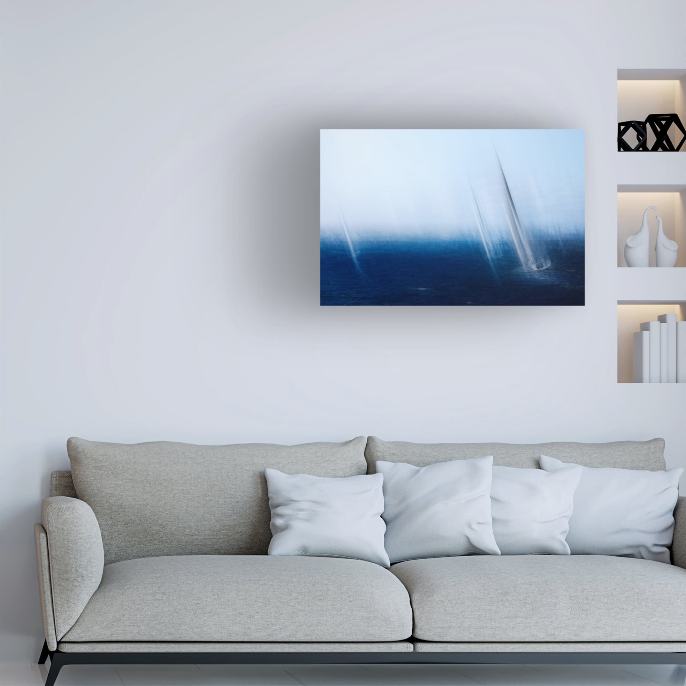 Canvas Wall Art - Bruno Flour 'Freedom' Wall Art for Living Room, Bedroom, or Office D?cor by Trademark Fine Art - 32 x 22 Inches