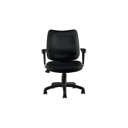 UPC: 0066158592132 | Global Offices To Go Fabric Task Chair Patterned Black (OTG11612B)