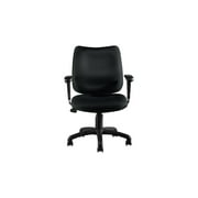 Global Offices To Go Fabric Task Chair Patterned Black (OTG11612B)