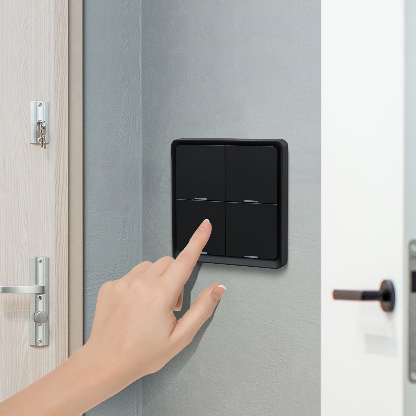 Enhance Your Smart Home Experience With 4 Gang Scene Switch For For Zigbee