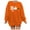 Orange, variant on TJAZFJPA White Off the Shoulder Sweater Women's Printed Pullover Sweatshirt | Chic Sleeveless Top for Fall and Winter 3/4 Sleeve Sweaters for Women Turtleneck Sweater Women Slim Fit