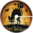 thumbnail image 1 of FMSHPON Halloween Cat Xmas Christmas Tree Skirt Stand Mat for Holiday Party Decoration Indoor Outdoor 36 inches, 1 of 6