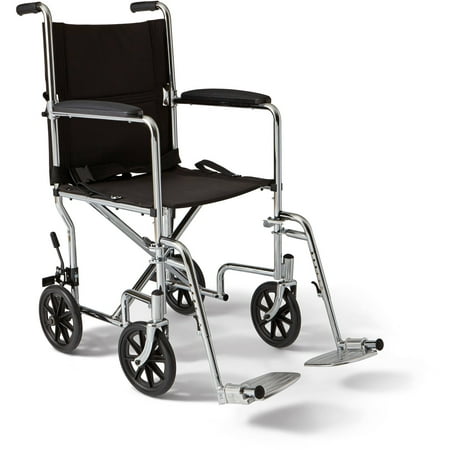 Medline Steel Transport Chair, 19