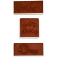 thumbnail image 6 of Gift Boutique Christmas Wooden Rubber Stamps Set of 3 Merry Christmas Santa Claus Signature & North Pole Reindeer Mail Stamp with Red Ink Pad for Holiday Xmas Letter Envelopes Letters to & from Santa, 6 of 7