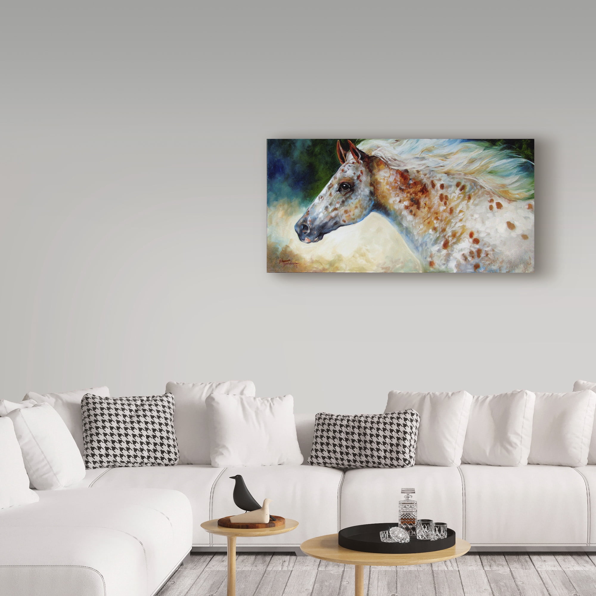 Trademark Fine Art 'Appaloosa Spirit' Canvas Art by Marcia Baldwin