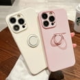 thumbnail image 2 of Luxury Liquid Silicone Magnetic Cases For iPhone 15 14 13 12 11 16 Pro Max XS XR 13 Mini 16 Plus Soft Cover With Ring Holder DarkPurple For iphone7 8, 2 of 6