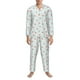 thumbnail image 3 of Balery Strawberry Pijama para Hombre de Dos Piezas con Manga Larga, Conjunto de Dormir y Descanso Suave con Bolsillos-Large, 3 of 7