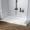 5#, variant on EastVita Shower Base Non-Slip SMC Shower Pan with Center Drain White Bathroom Shower Tray Kit 304 Stainless Steel Square Drain Cover Single Threshold Floor for Easy Installation