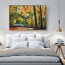 wall26 Floating Framed Canvas Wall Art for Living Room, Bedroom Scenery Canvas Prints for Home Decoration Ready to Hang - 24x36 inches