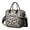 Black and Beige, variant on Black and Beige Leopard Print Insulated Leakproof Lunch Box for Women, Large Lunch Bag for Tween Teen Adult, Loncheras Para Mujer for Work Beach Travel Picnic Camping