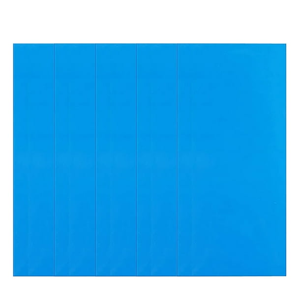 Naiovety Parche de reparación de piscinas infladas, parches de kayak inflables recortables para sofá, fijación de pinchazos, rectángulo, 5 uds. Type3 NO3