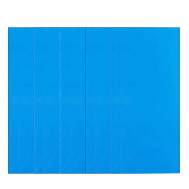 Sonducket Parche de reparación de piscinas infladas para exteriores, parches inflables recortables para botes, accesorios de fijación de pinchazos para Deportes acuáticos Rectángulo 5STK