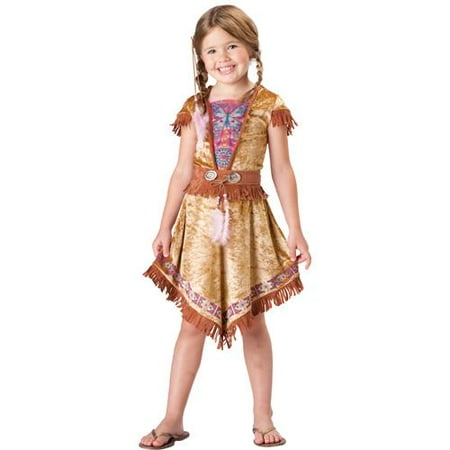 Girls Indian Maiden Halloween Native Costume Large