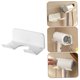 thumbnail image 5 of OUNONA Blow Dryer Holder Wall Mount Durable White Rust Proof Bathroom Storage Rack, 5 of 8