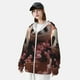 thumbnail image 3 of Balery Cute Cloud Panda Sudadera ligera de manga larga con capucha y protección solar UPF 50+ para hombre y mujer, ideal para pesca y running-Medium, 3 of 7
