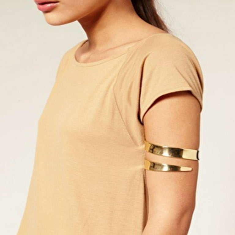 14k gold upper arm cuff deals