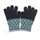 thumbnail image 2 of Guantes de invierno con pantalla táctil para mujer, tejido de lana, forro polar, manoplas para mensajes de texto, guantes deportivos cálidos para clima dorado, 2 of 5