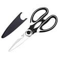 thumbnail image 4 of 2Pc Kitchen Scissors Stainless Steel Heavy Duty Multi Purpose Cooking Shears For Cutting Meat Herbs Vegetables Poultry Dishwasher Safe 0.56 Lb, 4 of 8