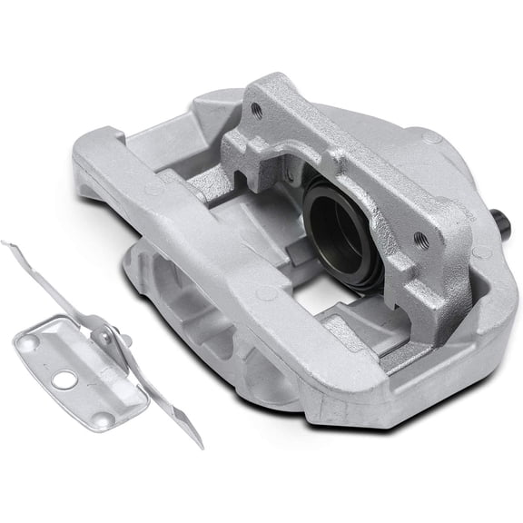A-Premium Disc Brake Caliper Assembly with Bracket Compatible with BMW 525i 2004-2006, 528i 2008-2010, 530i 2004-2007 - Front Right Passenger