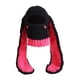 thumbnail image 3 of Stylsh Winter Knitted Hat Thermal Face Cover Grueso Crochet Skull Caps Pasamontañas Sombrero a prueba de viento Rabbit Ear Beanie Sombreros para Rojo Macarena Gorros Beanie, 3 of 8