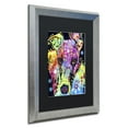 thumbnail image 2 of Trademark Fine Art 'Whippet' Silver Framed Art by Dean Russo, 2 of 4