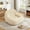 Camel + Fabric + Foam, variant on Large Bean Bag Chair, Oversized Beanbag Lazy Sofa Chair for Adults & Kids, Space Saving Cozy Corduroy Cloud Couch for Living Room Reading, No Assembly Required Accent Chaise Lounge Indoor