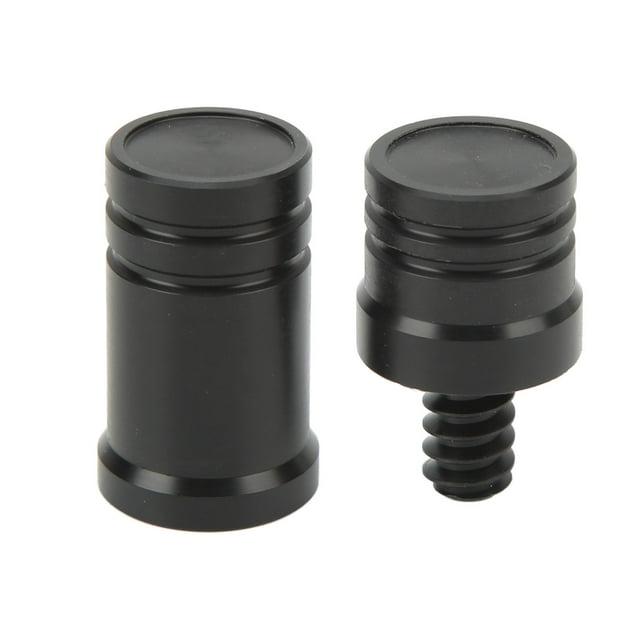 Billiard Cue Joint Protectors, Black Cue Stick Joint Protectors 2Pcs Compact Plastic For Pool Room