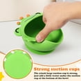 thumbnail image 4 of 3 Pcs Stainless Steel Baby Bowl with Removable Silicone Shell Anti Scald Toddler Suction Bowl for Baby Food Feeding Snack, 4 of 11