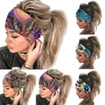 thumbnail image 2 of Diadema deportiva Diademas de yoga para mujer Pañuelo absorbente para el sudor Equitación al aire librepúrpura Rojo Verde Cocina, Decoración y Otros, 2 of 5