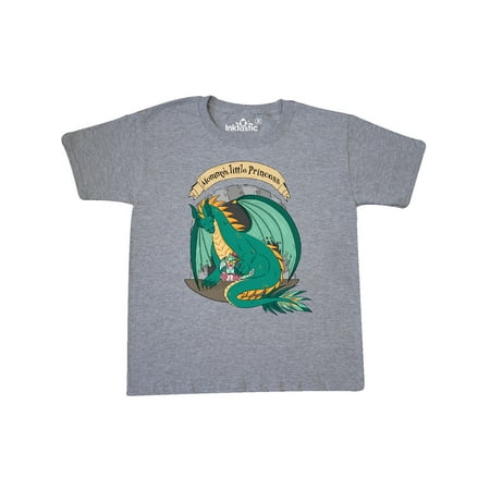 

Inktastic Mommy s Little Princess with Dragon Youth T-Shirt